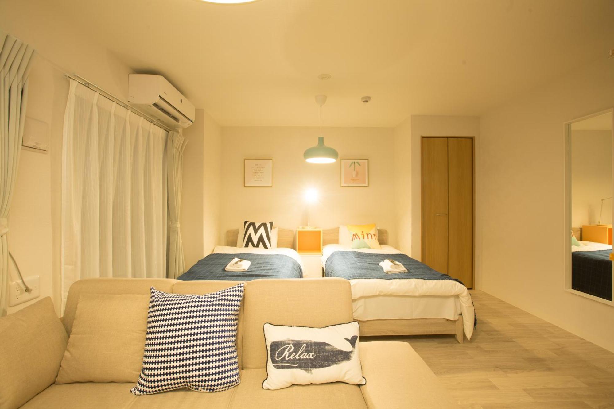 דירות אוסקה Sky Living Namba חדר תמונה