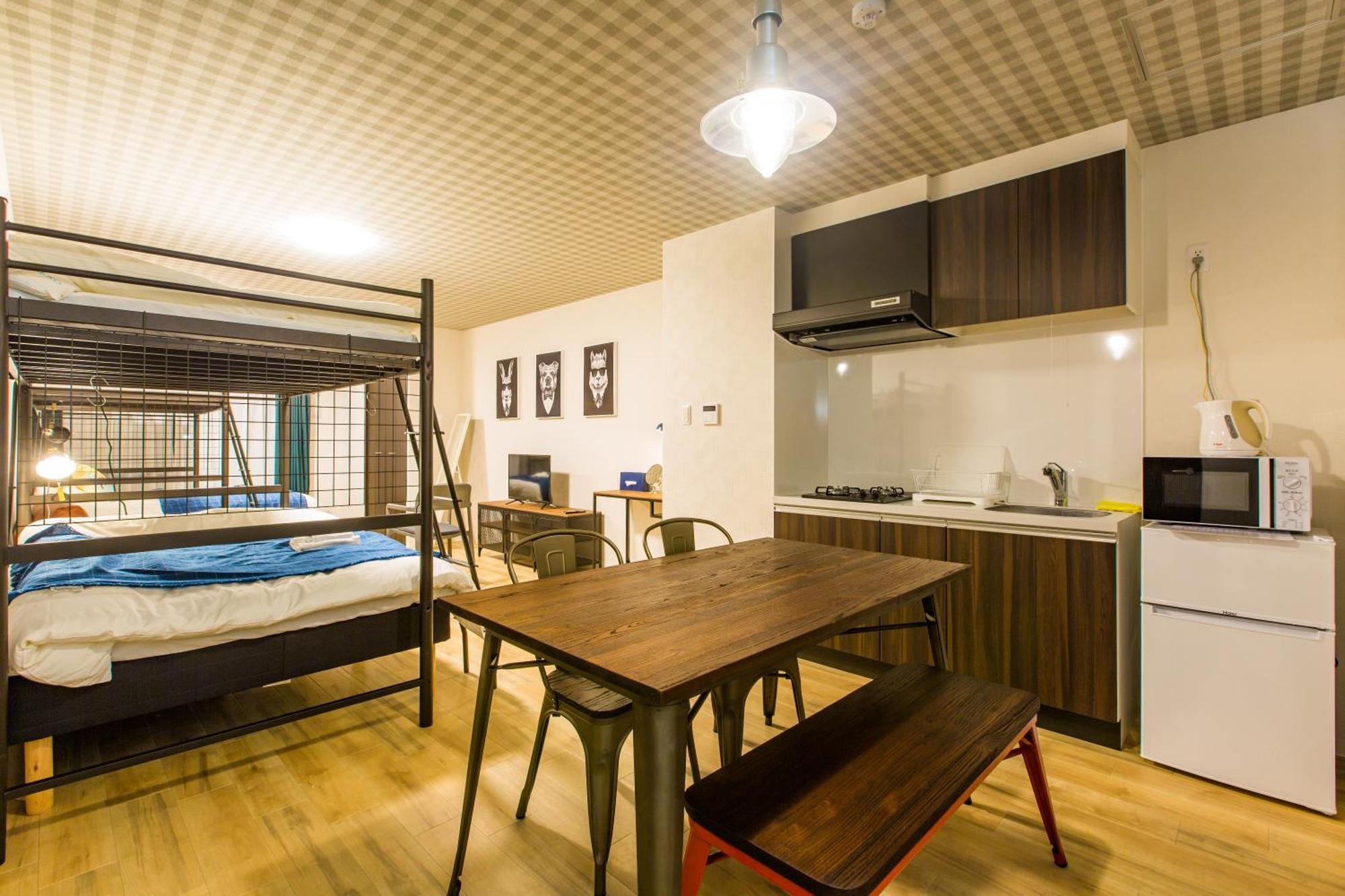 דירות אוסקה Sky Living Namba חדר תמונה